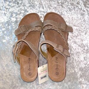 Memory Foam Footbed Sandals